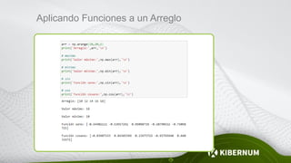 02 - Libreria de lenguaje Python Numpy.pptx