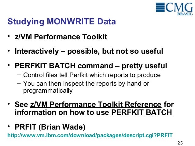 performance for toolkit z/vm Performance Analysis z/VM performance for toolkit z/vm Performance Analysis z/VM