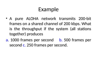 Computer Network : 02 - Medium Access Control | PDF