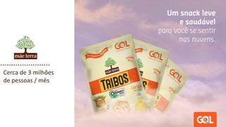 Cerca de 3 milhões
de pessoas / mês
 