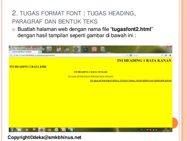 Download 02 Materi Html Pengolahan Format Font SVG Cut Files