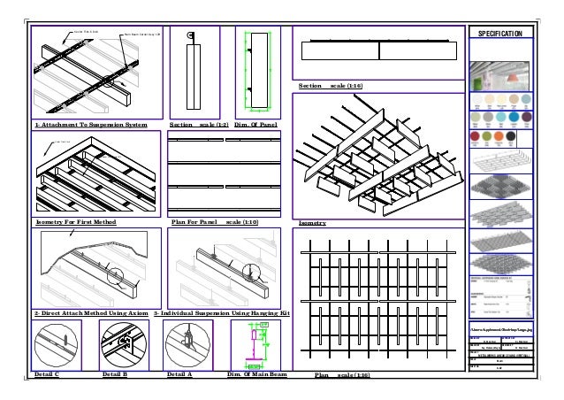 11 Working Details Ceiling By Prof Dr Ehab Ezzat 2019