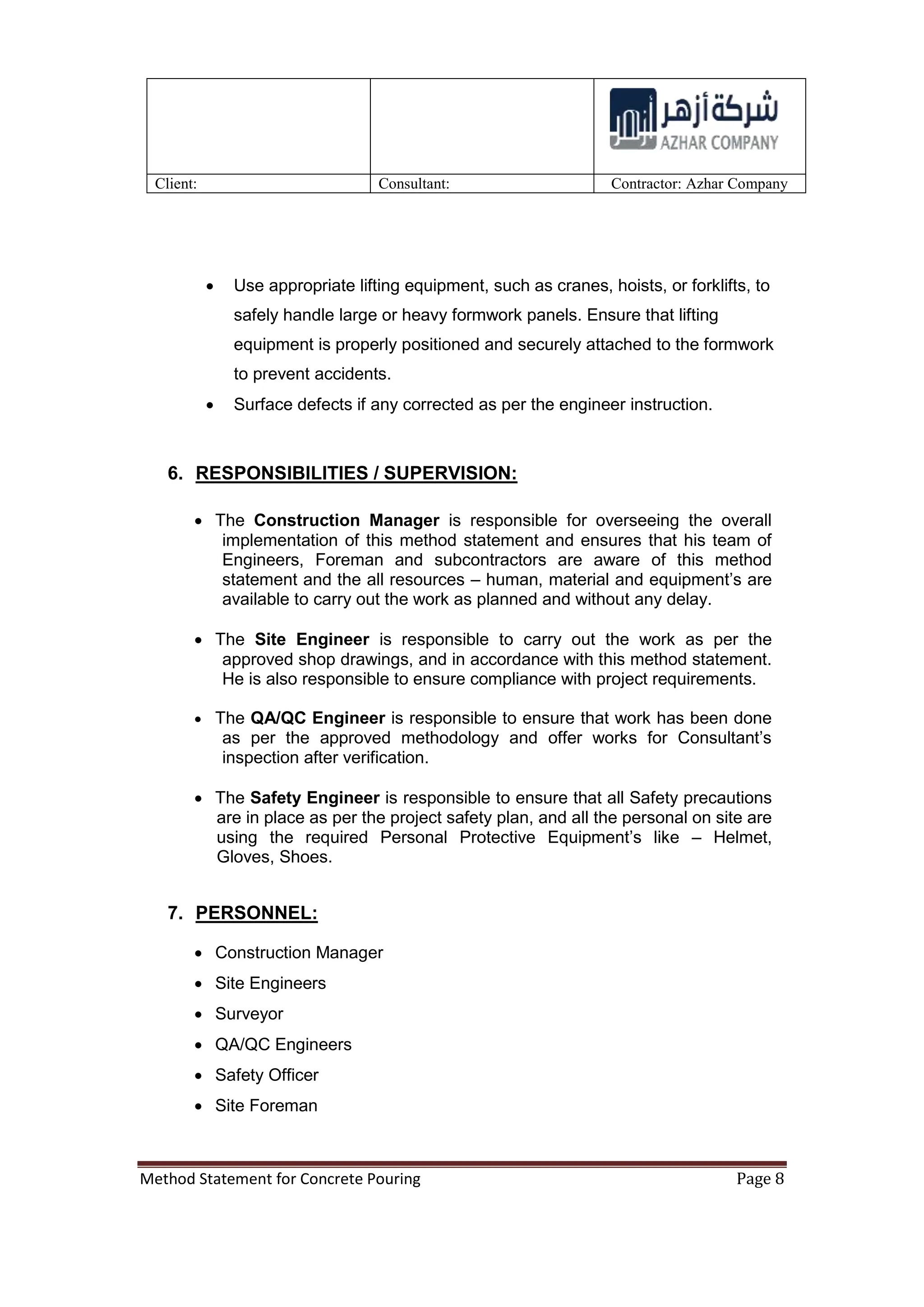 02 method statement for concrete pouring docx