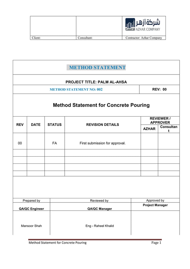 02 method statement for concrete pouring docx