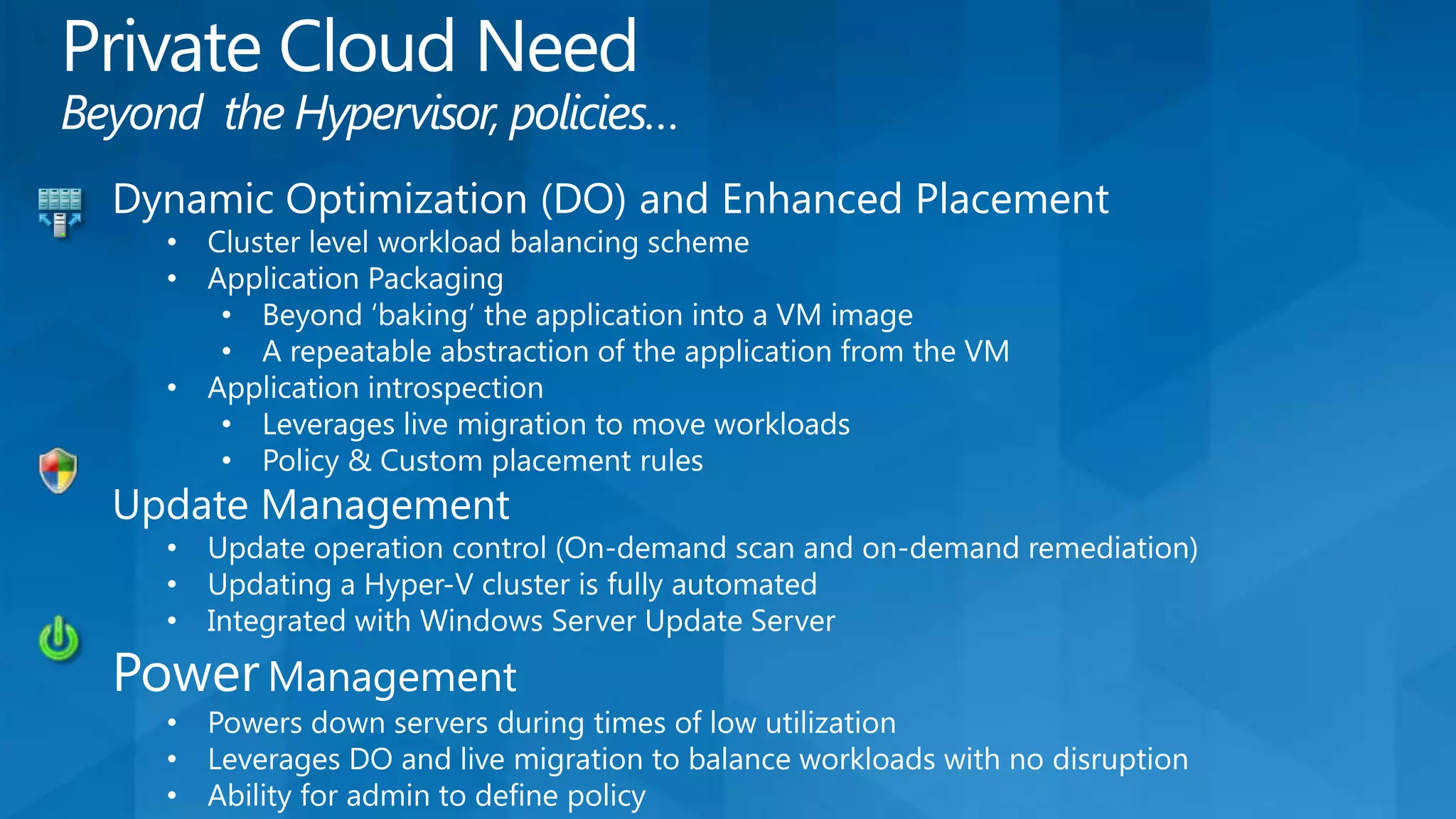 Rapid elastic capacity