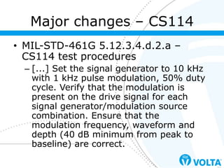 MIL-STD-461G - Filosofia | PDF