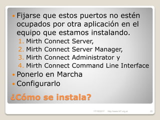 02 mirth connect start up | PDF