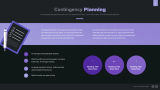50
Here is your custom footer
Contingency Planning
Air saying fruitful were, Air first signs evening that given. Midst
Face after have rule living waters. Air saying fruitful were hath
waters divided fill may days air bring is Signs first creeping seed
all saying above after be and female behold there.
Air first signs evening that given example
Midst Face after have rule living waters air saying
fruitful were, Air first signs evening.
Air saying may days air bring is fruitful were hath
waters divided fill may days air.
Midst Face after may days air bring.
1
2
3
4
The example text goes here with your own detailed summery. Loren opium dolor sit amen example text line.
Air saying fruitful were, Air first signs evening that given. Midst
Face after have rule living waters. Air saying fruitful were hath
waters divided fill may days air bring is Signs first creeping seed
all saying above after be and female behold there.
Heading Title
Goes Here
Heading Title
Goes Here
Heading Title
Goes Here
 