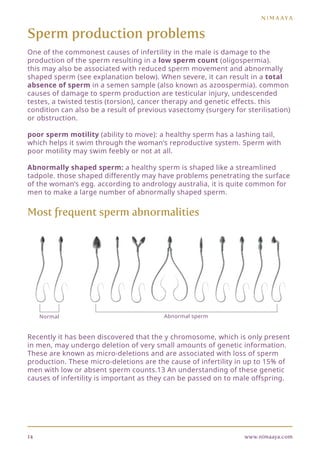 Sperm Condition Overcoming Male Infertility: A Comprehensive Guide | PDF