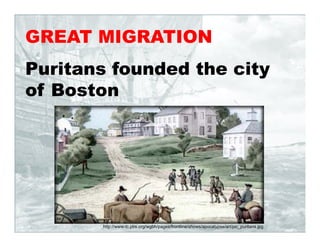 The New England Colonies