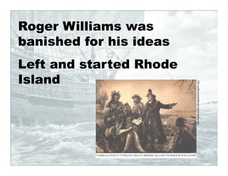 The New England Colonies