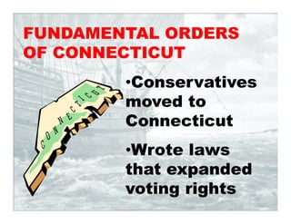 The New England Colonies