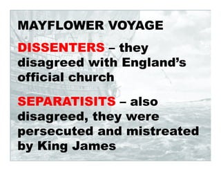 The New England Colonies