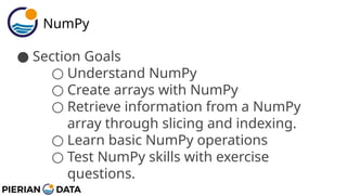 Comprehensive Introduction to NumPy for Data Science and Array ...