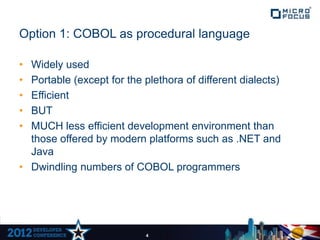Object Oriented Programming with COBOL | PPT