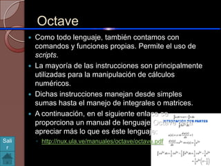 Octave Script Example Octave | PPSX