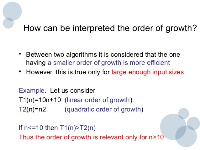 02 order of growth