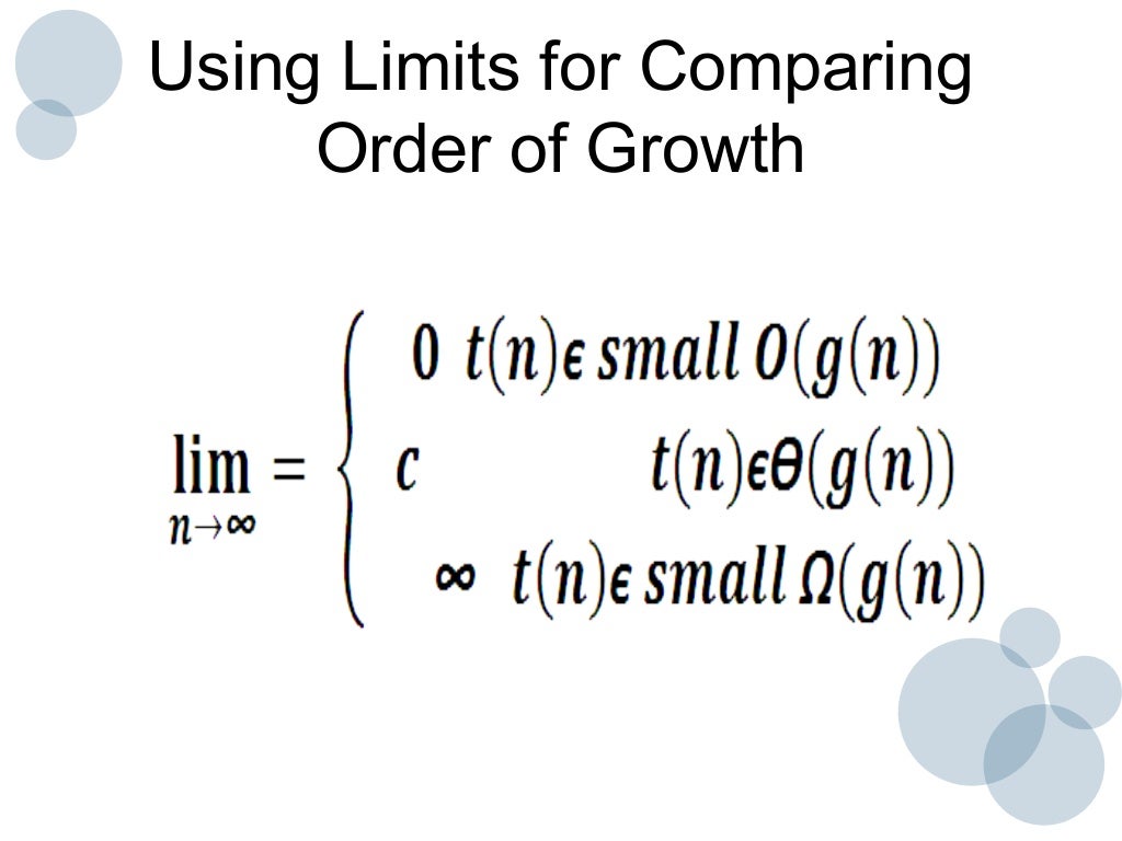 02 order of growth