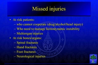 Missed Risks ortho 02 orthopaedic complication & prevention + orthopaedic trauma ...