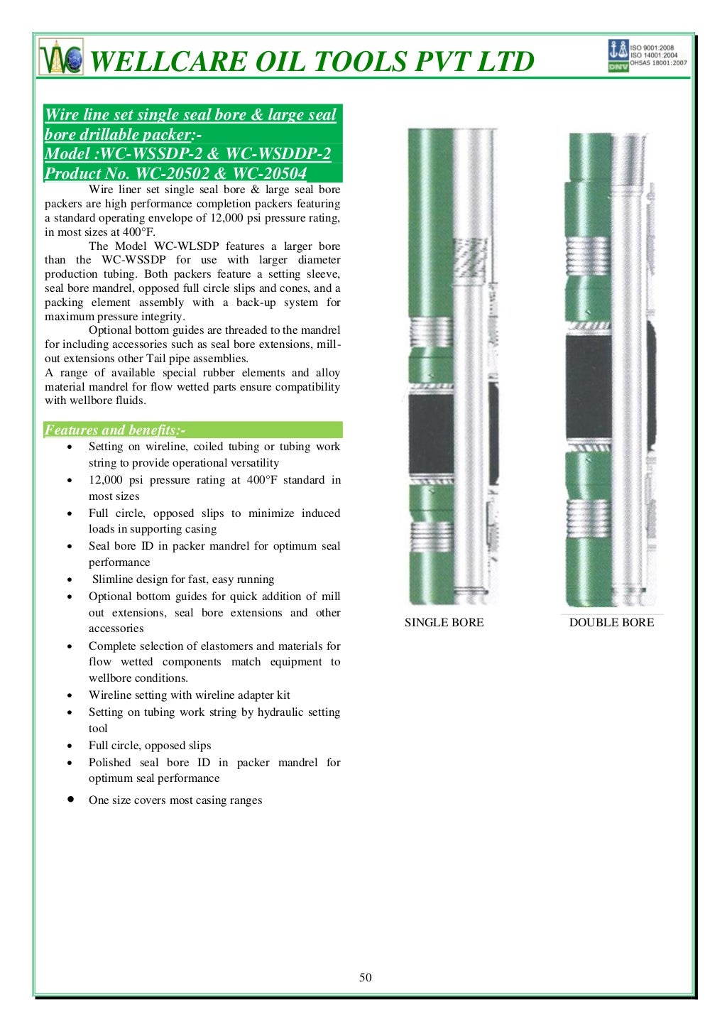 Packers & bridge plugs