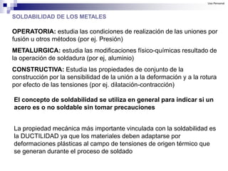 02-PPT soldadura y aceros inoxidables utn | PDF