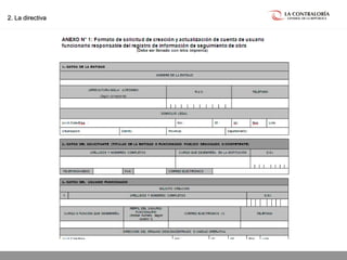 02.05.15 página 18
2. La directiva2. La directiva
 