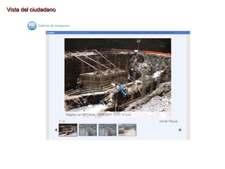 Vista del ciudadanoVista del ciudadano
 