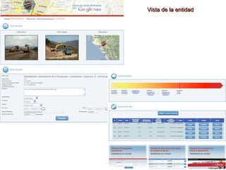 Vista de la entidadVista de la entidad
 