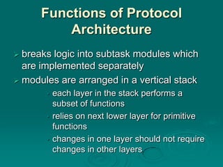 02 protocol architecture | PPTX
