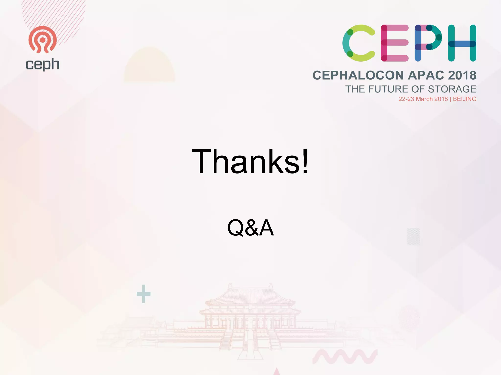 Thanks!
Q&A
 
