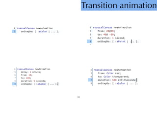 Transition animation
38
 