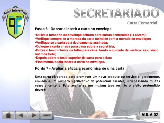 02 secretariado (carta comercial)