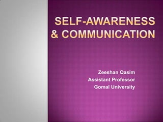 Zeeshan Qasim
Assistant Professor
Gomal University

 
