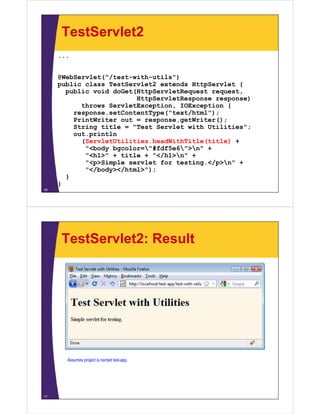 02 servlet-basics | PDF