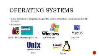 Windows One Software Or Program Computer Software Programs | PPTX
