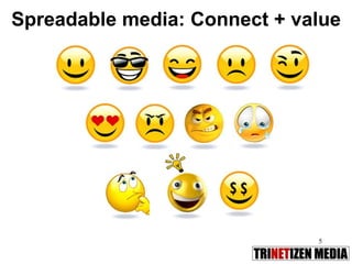 Spreadable media: Connect + value 