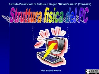 Istituto Provinciale di Cultura e Lingue “Ninni Cassarà” (Terrasini)




                          Prof. Erasmo Modica
 