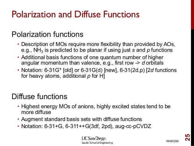NANO266 Lecture 2 The HartreeFock Approach