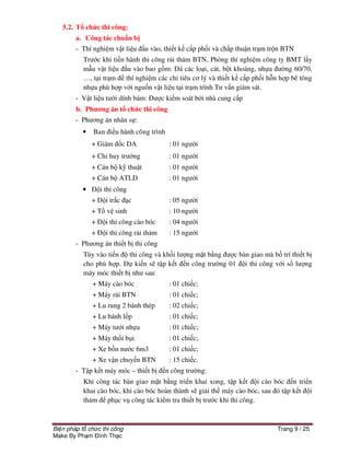 THUYET MINH BIEN PHAP THI CONG THAM NHUA-0988177702 | PDF