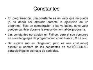 02 - Tipos de datos escalares en Python 3 | PDF
