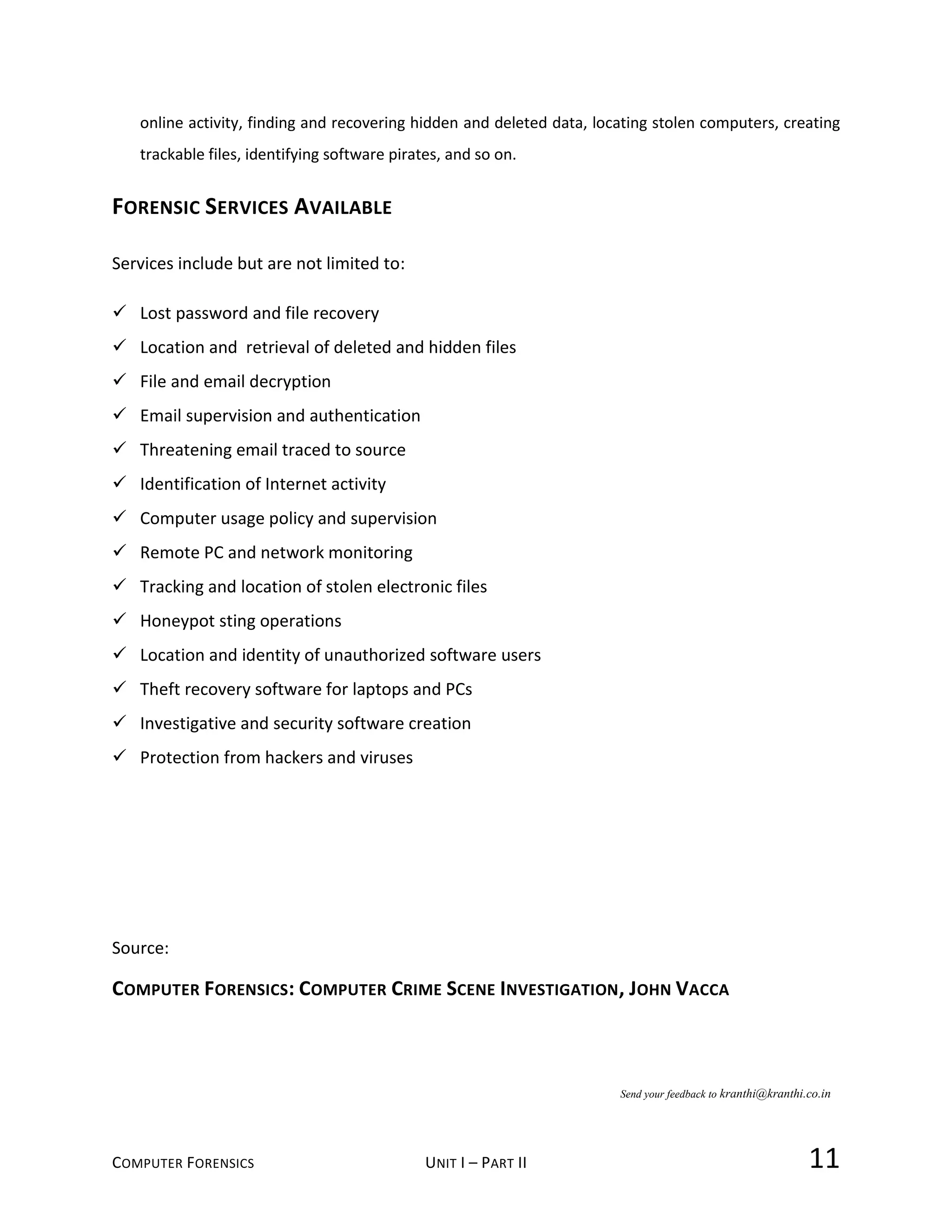 02 types of computer forensics technology notes pdf