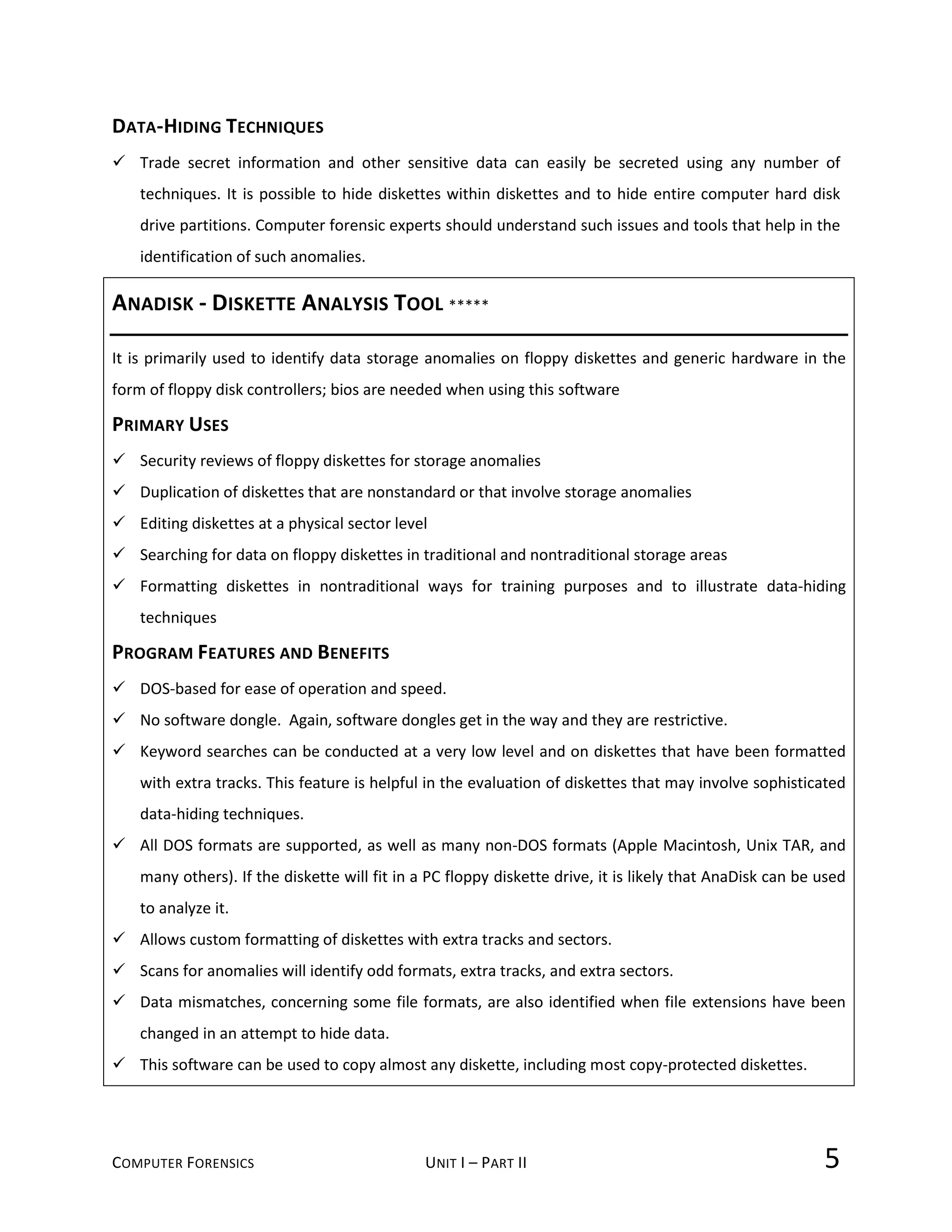 02 types of computer forensics technology notes pdf