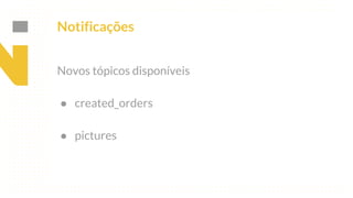 This is our vision
Building the foundation to Build a 3B Company by FY20
Notificações
Novos tópicos disponíveis
● created_orders
● pictures
 