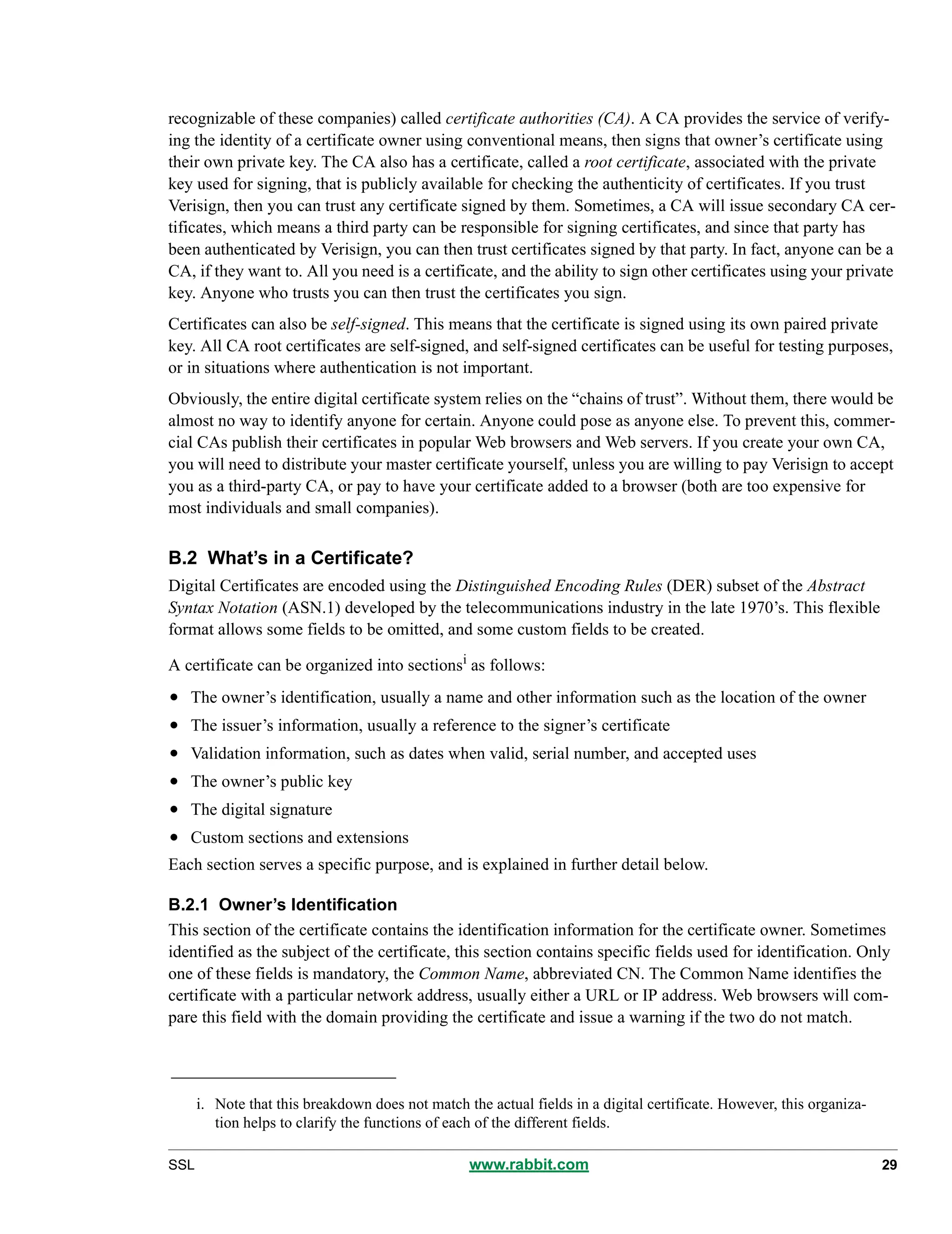 Secure Sockets Layer(SSL)Certificate | PDF