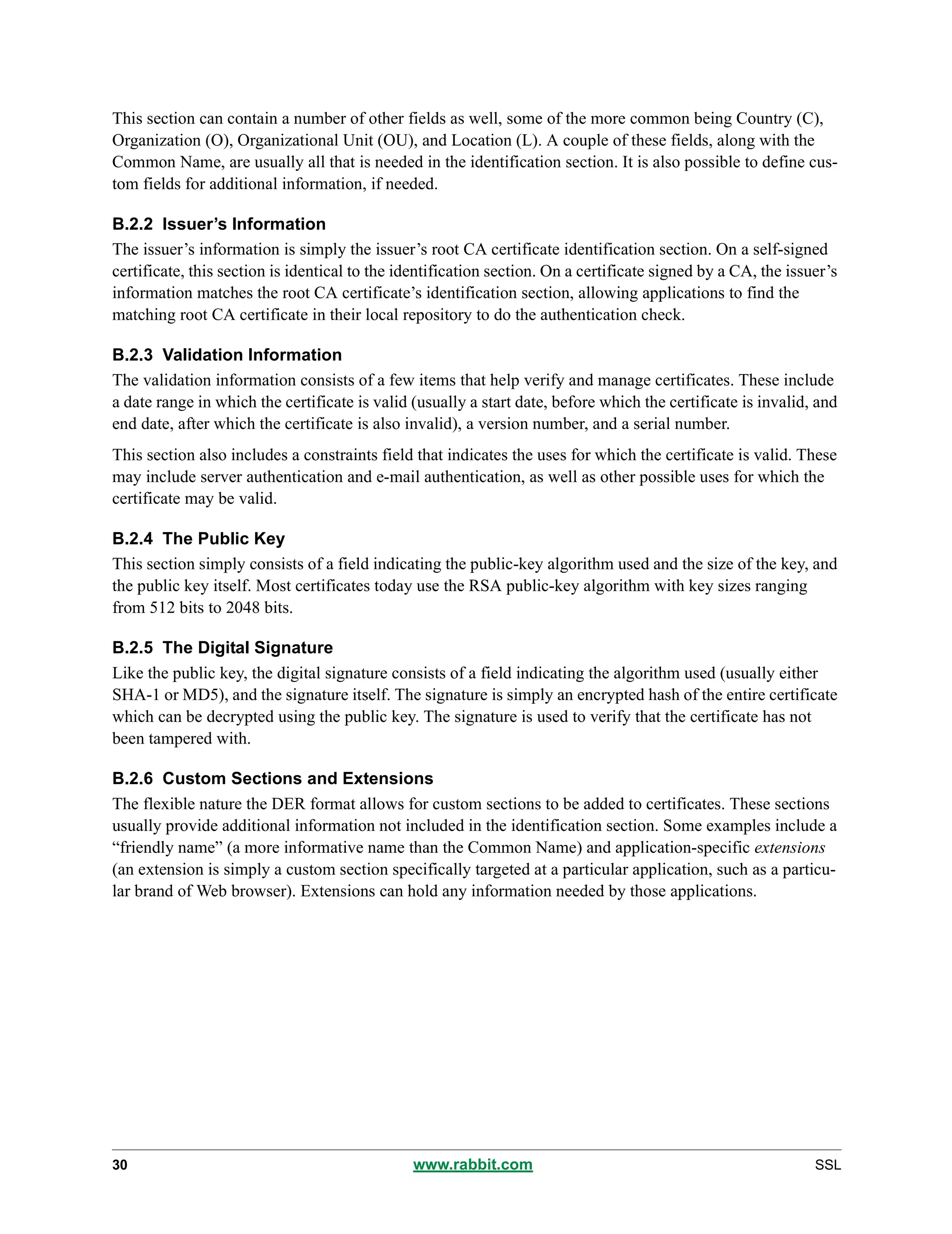 Secure Sockets Layer(SSL)Certificate | PDF