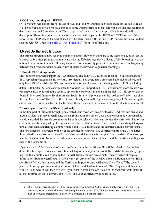 Secure Sockets Layer(SSL)Certificate | PDF