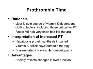 02.01.12(b): Liver Tests - Use and Interpretation | PPT