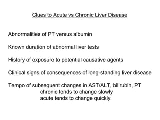 02.01.12(b): Liver Tests - Use and Interpretation | PPT