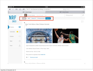 terça-feira, 22 de janeiro de 13
 