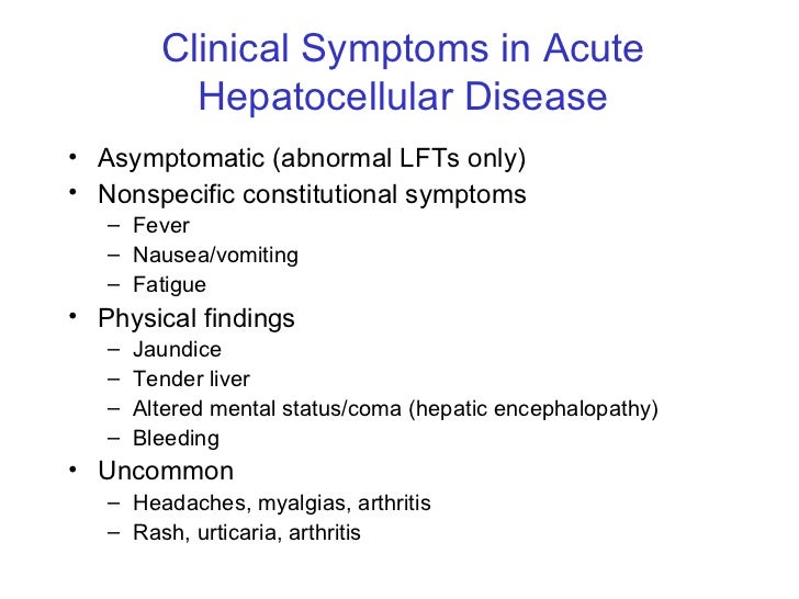 02.02.12: Hepatocellular Disease